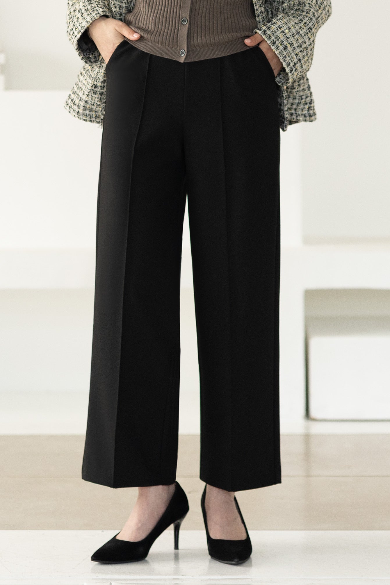 ウーリッチウォーム 吸湿発熱 イージースラックスワイド