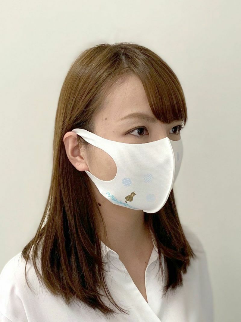 マスクをイロドる、ファブリックシールirodo (小)全24種