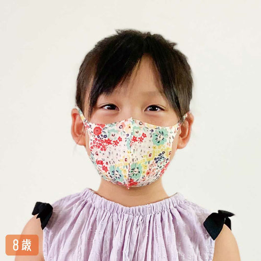 【日本製】洗える超伸縮キッズフィットマスク(品番M-005)