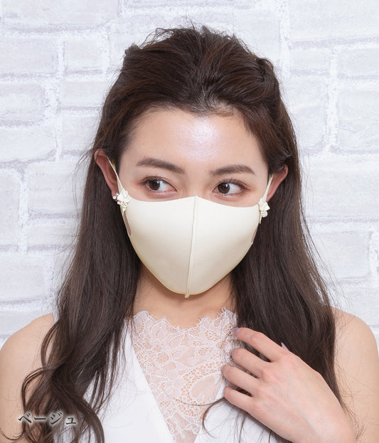 【日本製】洗える超伸縮4ガードフリルマスクCOOL 1枚入り(品番M-012-FR)