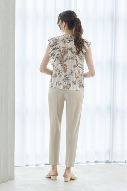 【おまとめ割 対象】サーラドライ 吸水速乾 接触冷感 イージースラックス テーパード