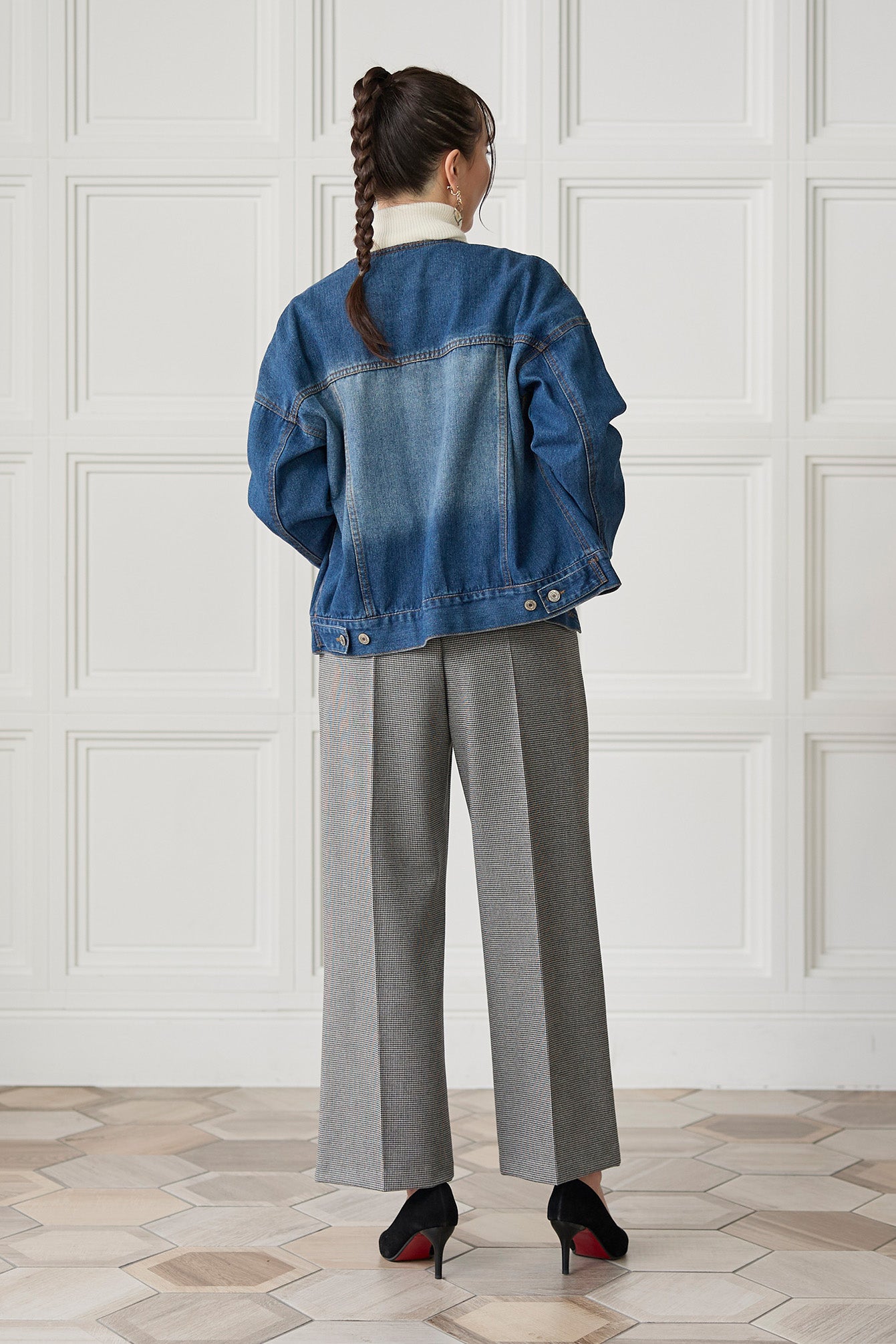 ウーリッチウォーム 吸湿発熱 センタープリーツ ワイド