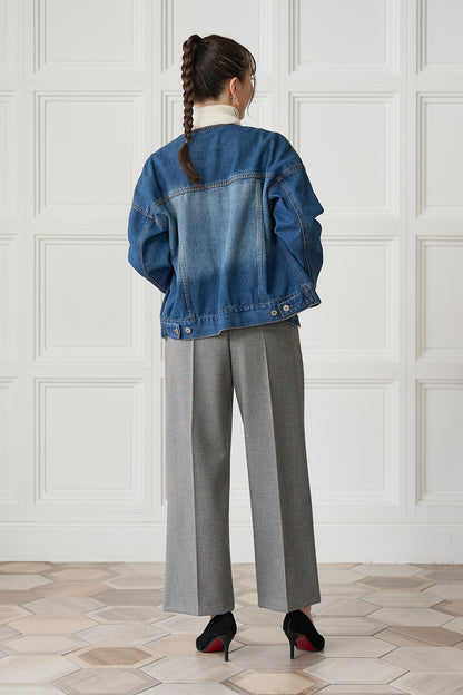 ウーリッチウォーム 吸湿発熱 センタープリーツ ワイド