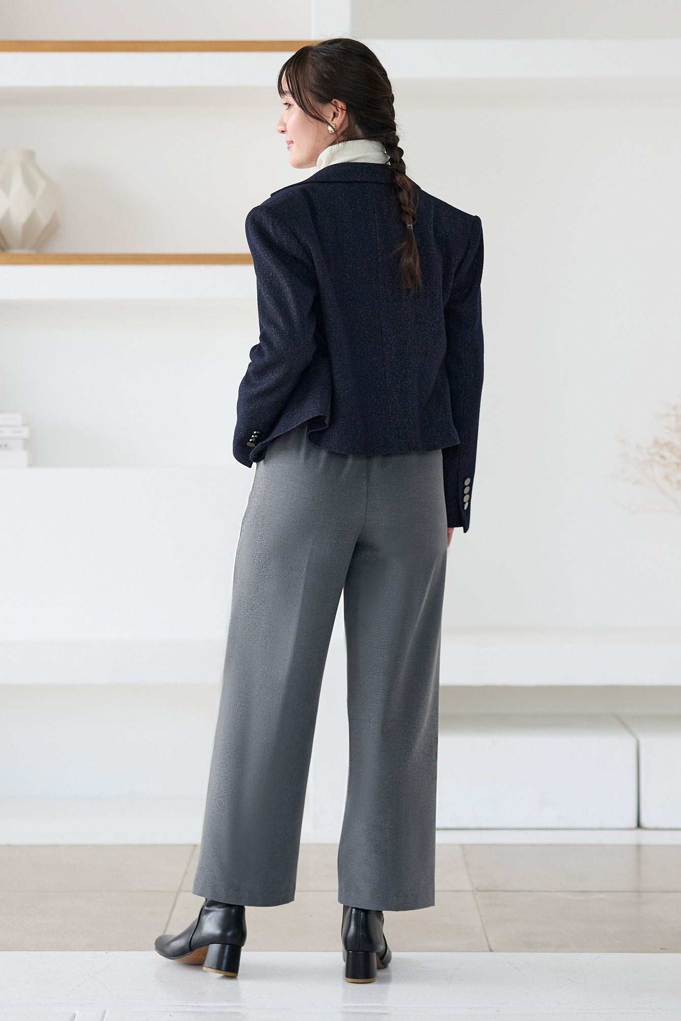 ウーリッチウォーム 吸湿発熱 イージースラックスワイド