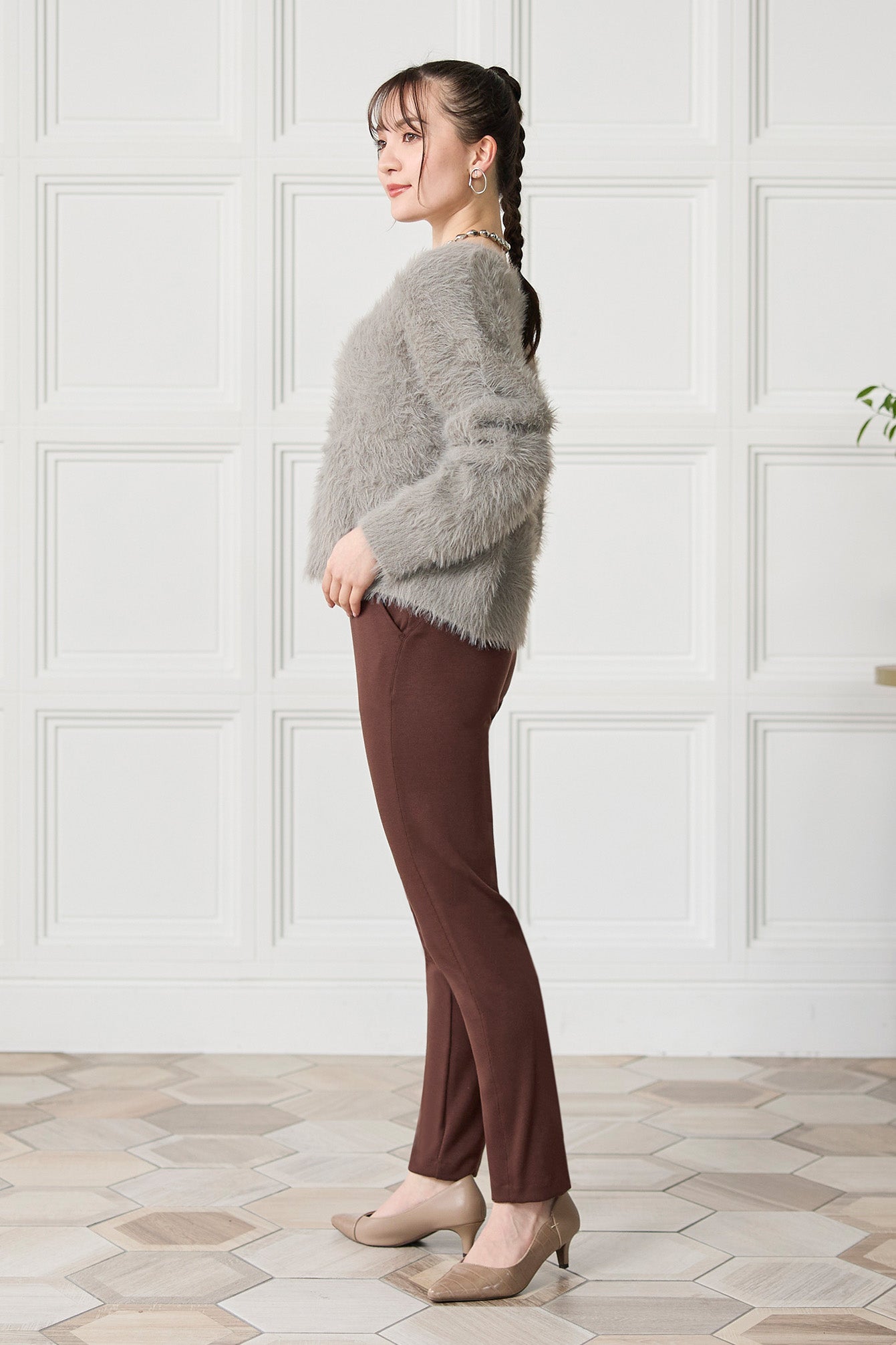 クロスウォーム 吸湿発熱 パネル切替 スリム