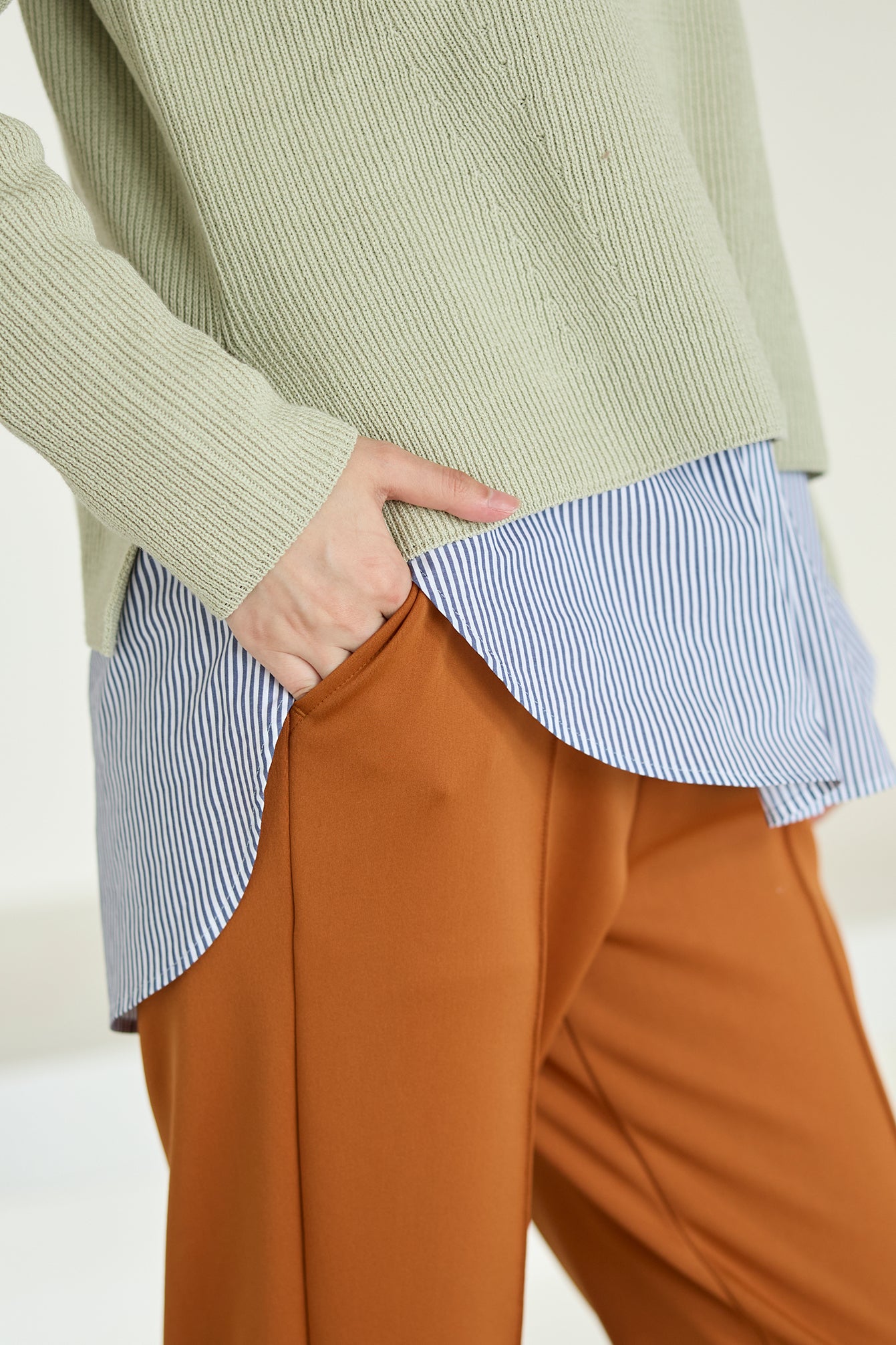 【特別お試し価格】すふれ起毛プラス 蓄熱保温 イージースラックス テーパード＆デニムプリントワイド