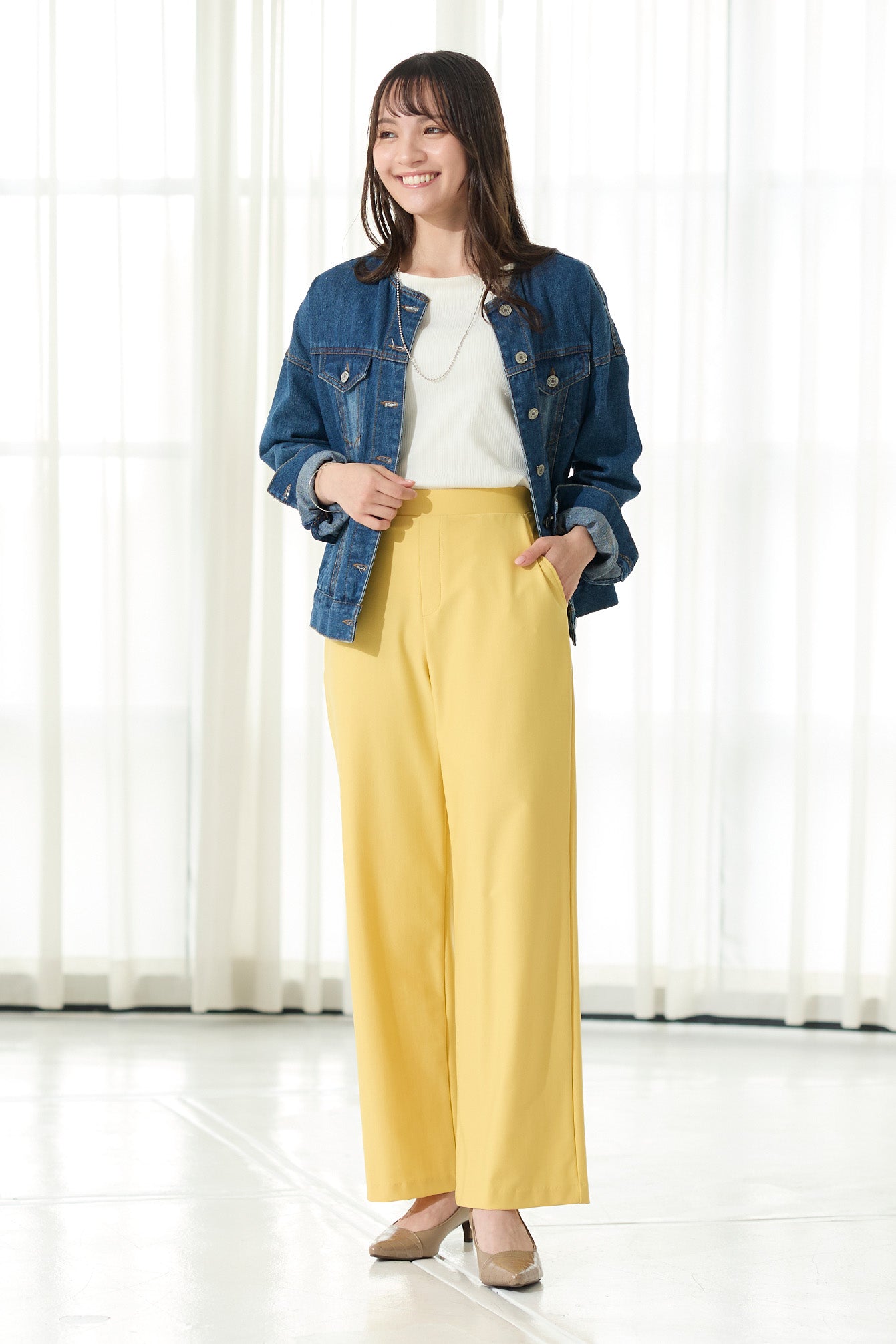 エアシルキー  ワイドストレート