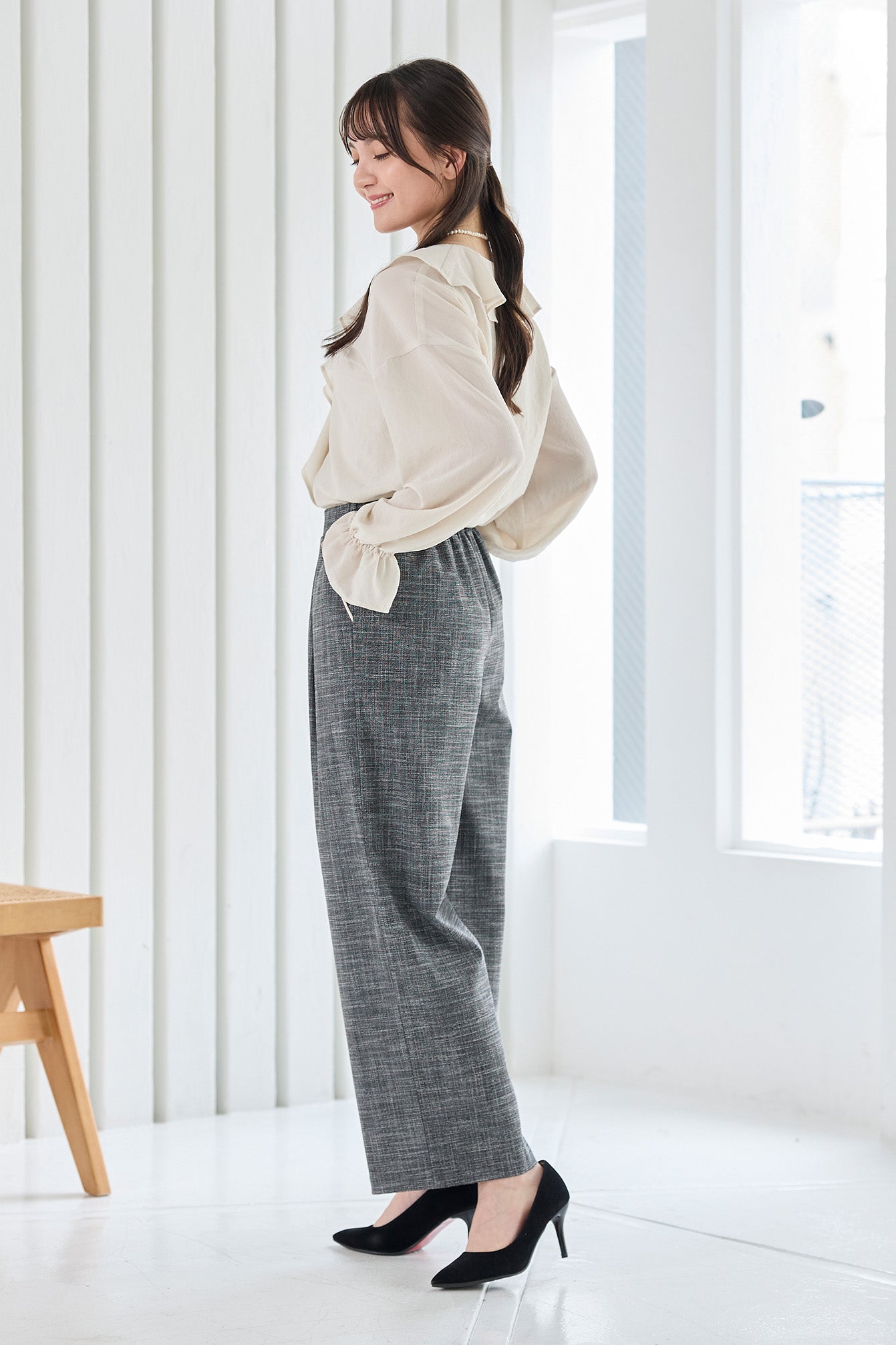 【SALE】スラブ調ポケットパイピング ワイド