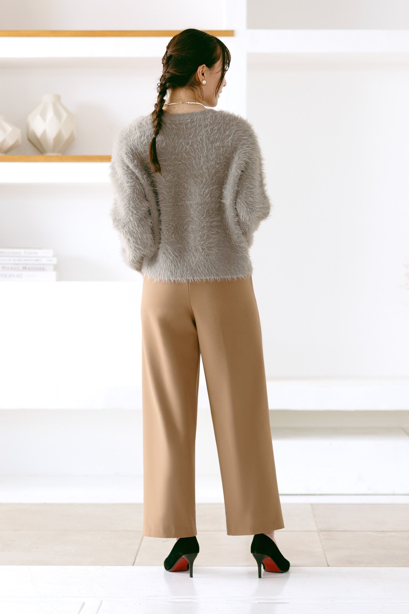 ウーリッチウォーム 吸湿発熱 イージースラックスワイド