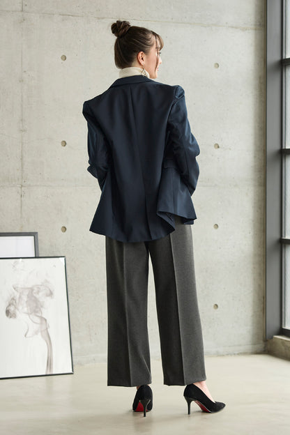 ウーリッチウォーム 吸湿発熱 センタープリーツ ワイド