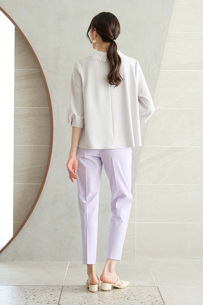 【おまとめ割 対象】サーラドライ 吸水速乾 接触冷感 イージースラックス テーパード