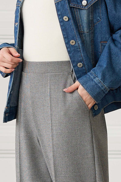 ウーリッチウォーム 吸湿発熱 センタープリーツ ワイド