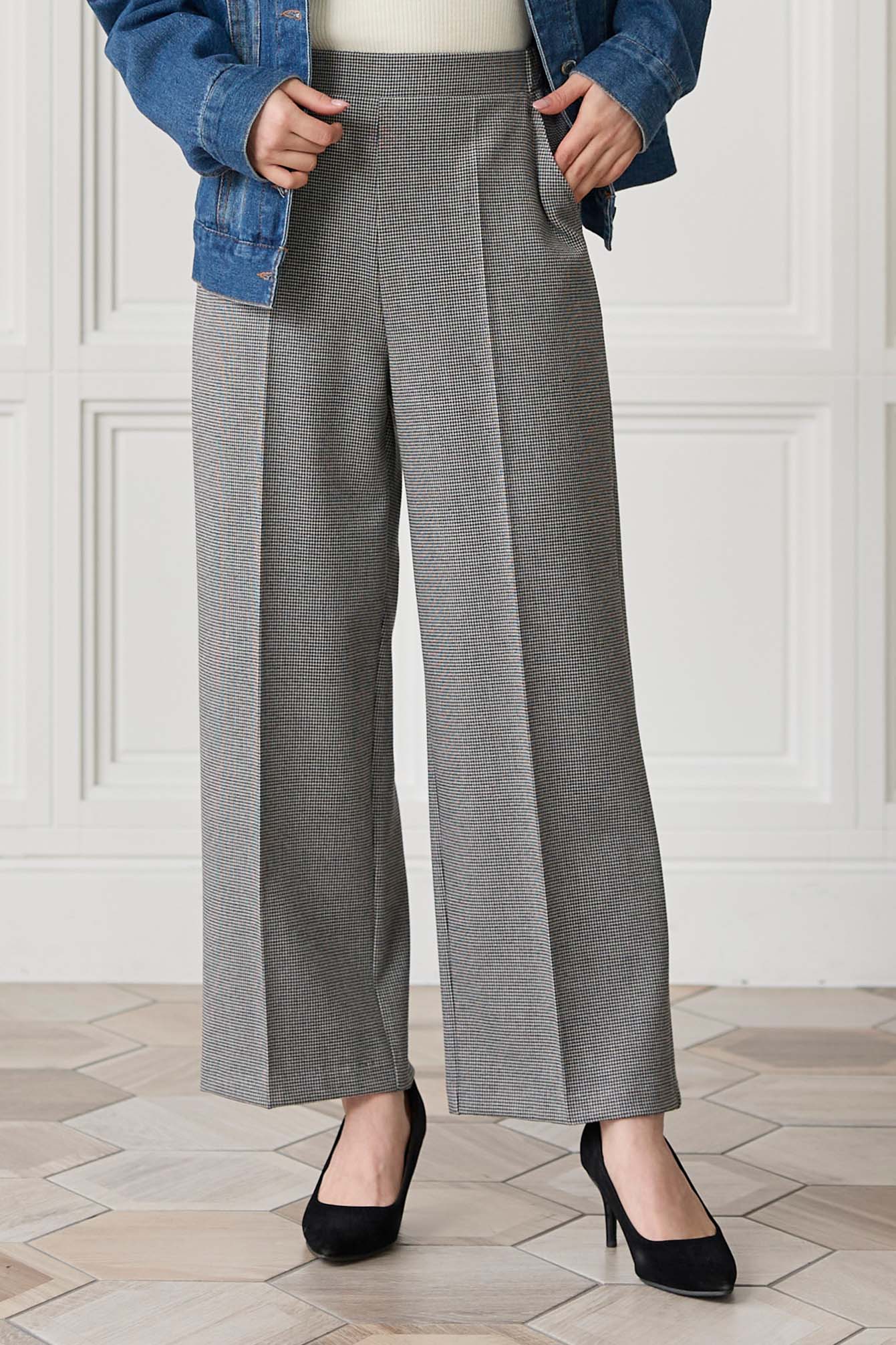 ウーリッチウォーム 吸湿発熱 センタープリーツ ワイド