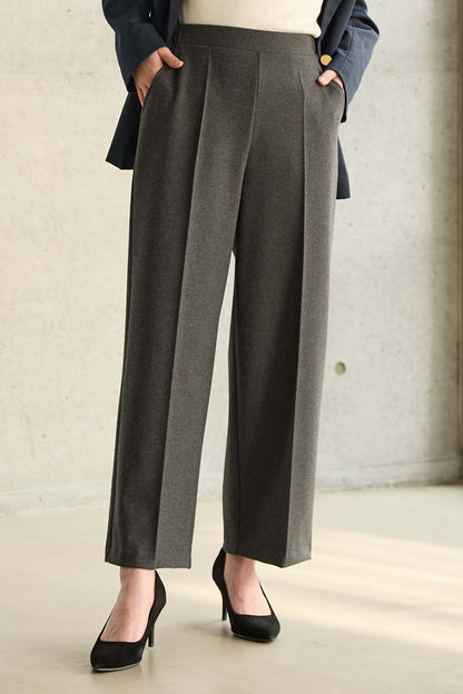 ウーリッチウォーム 吸湿発熱 センタープリーツ ワイド