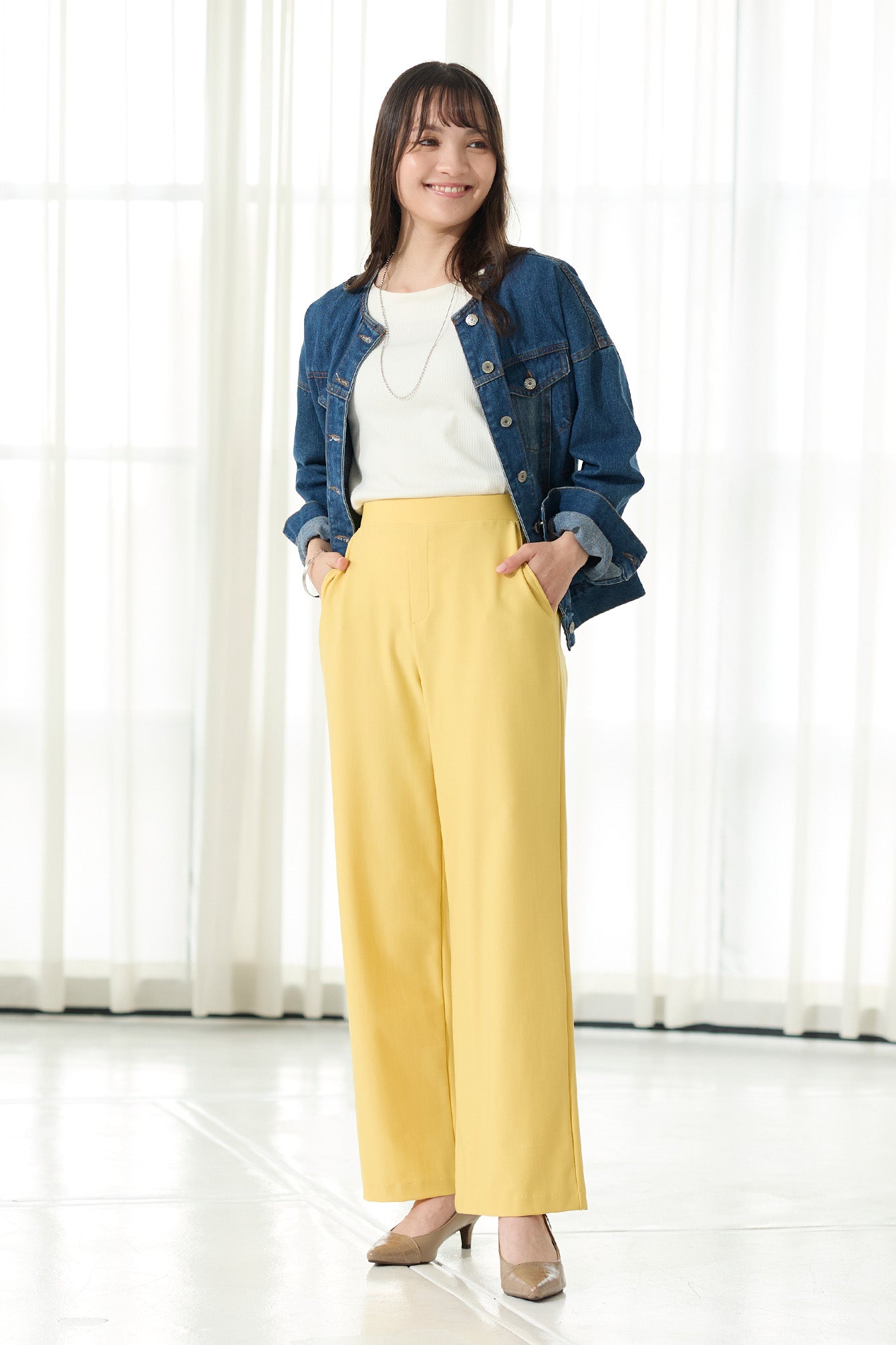 エアシルキー  ワイドストレート