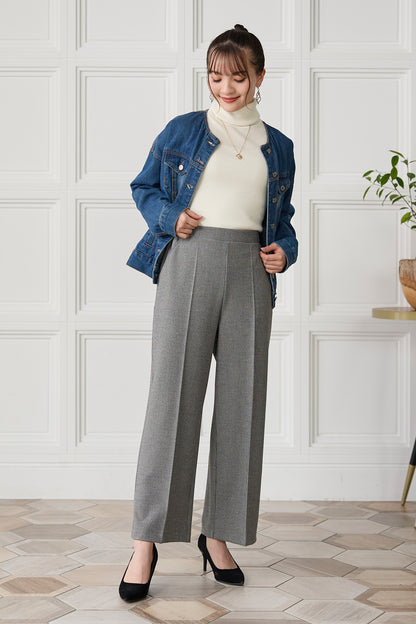 ウーリッチウォーム 吸湿発熱 センタープリーツ ワイド