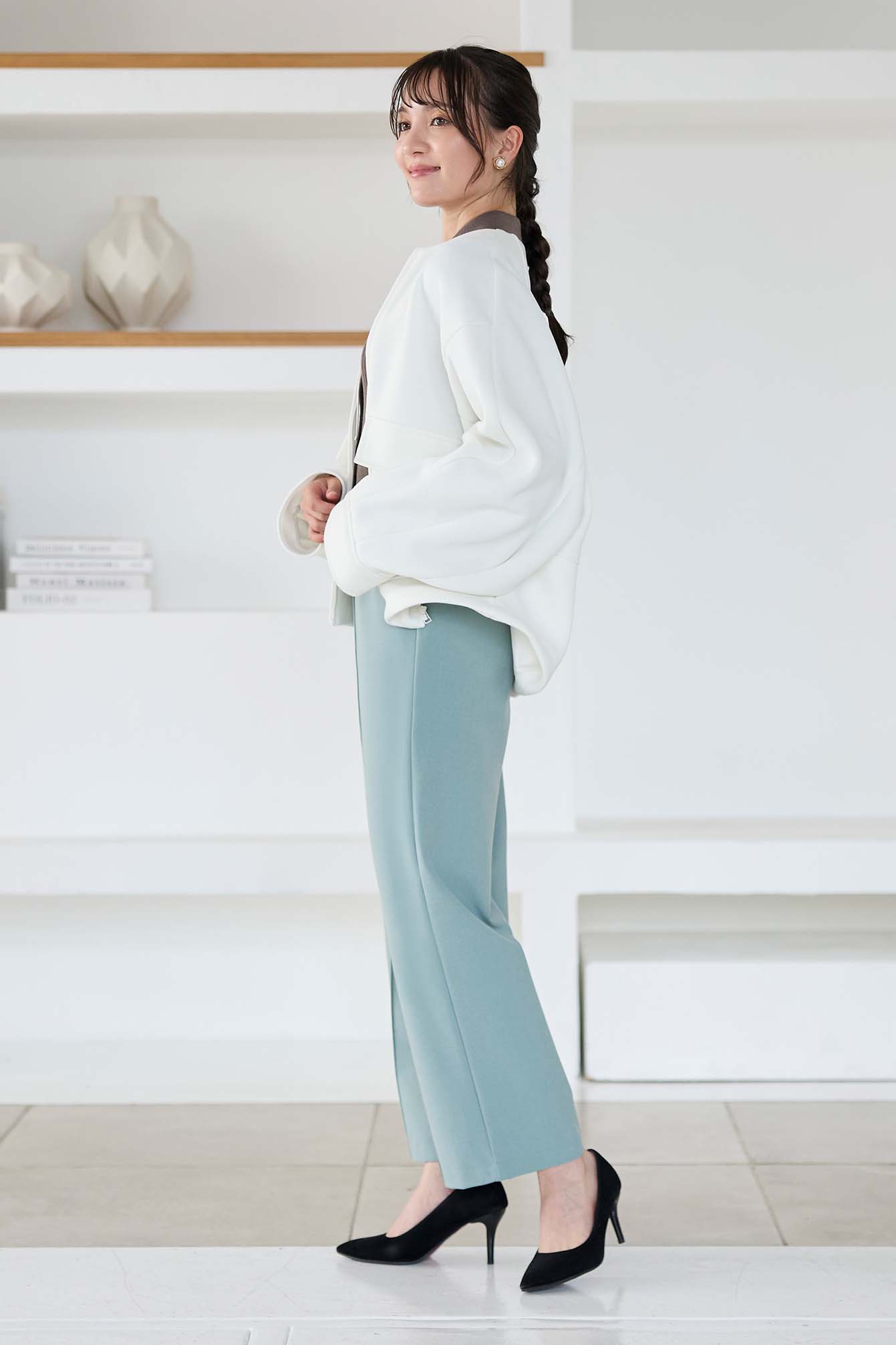 ウーリッチウォーム 吸湿発熱 イージースラックスワイド