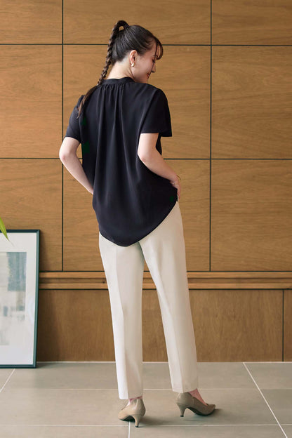 【おまとめ割 対象】サーラドライ 吸水速乾 接触冷感 イージースラックス テーパード