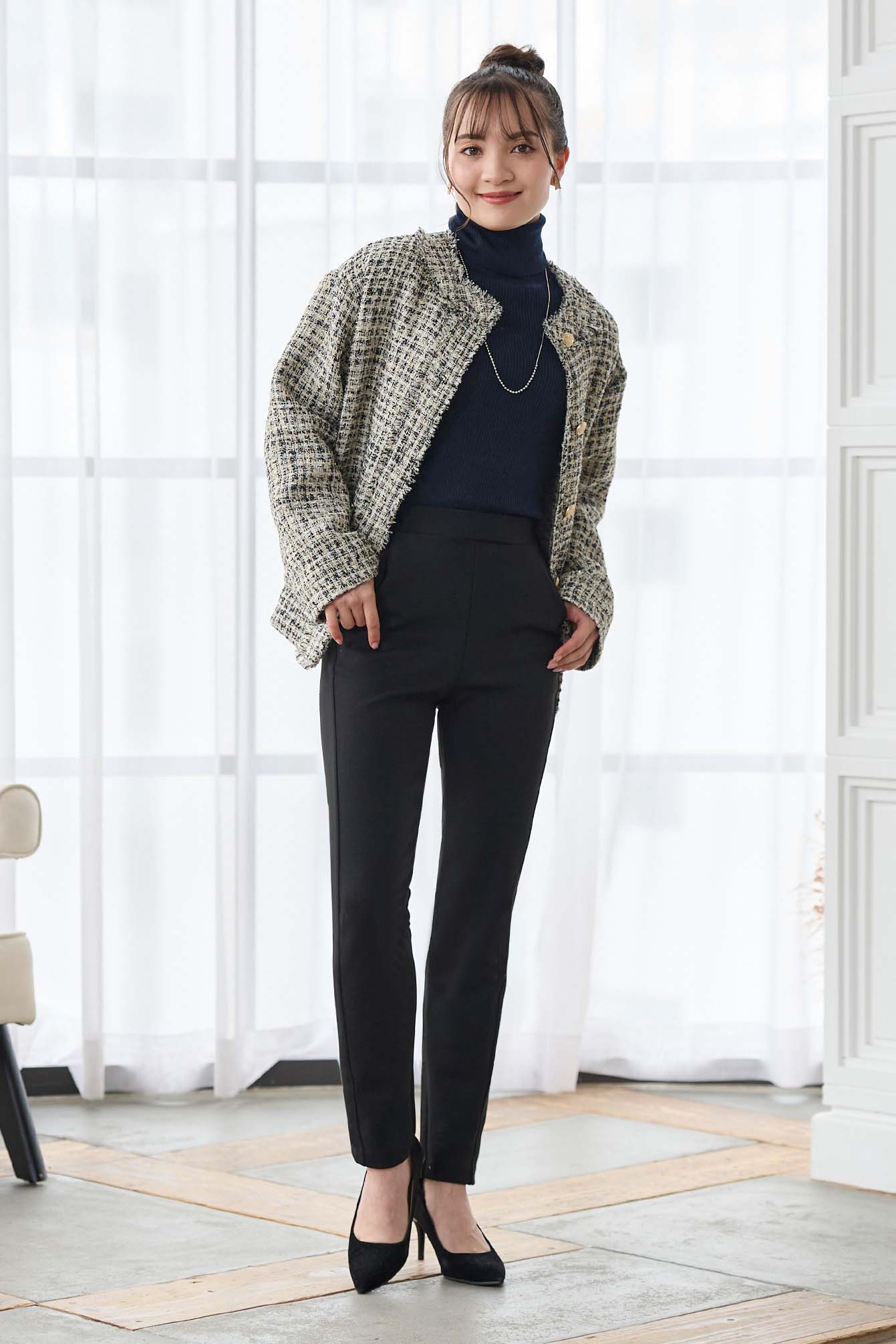 クロスウォーム 吸湿発熱 パネル切替 スリム