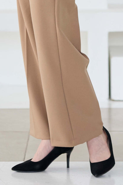 ウーリッチウォーム 吸湿発熱 センタープリーツ ワイド