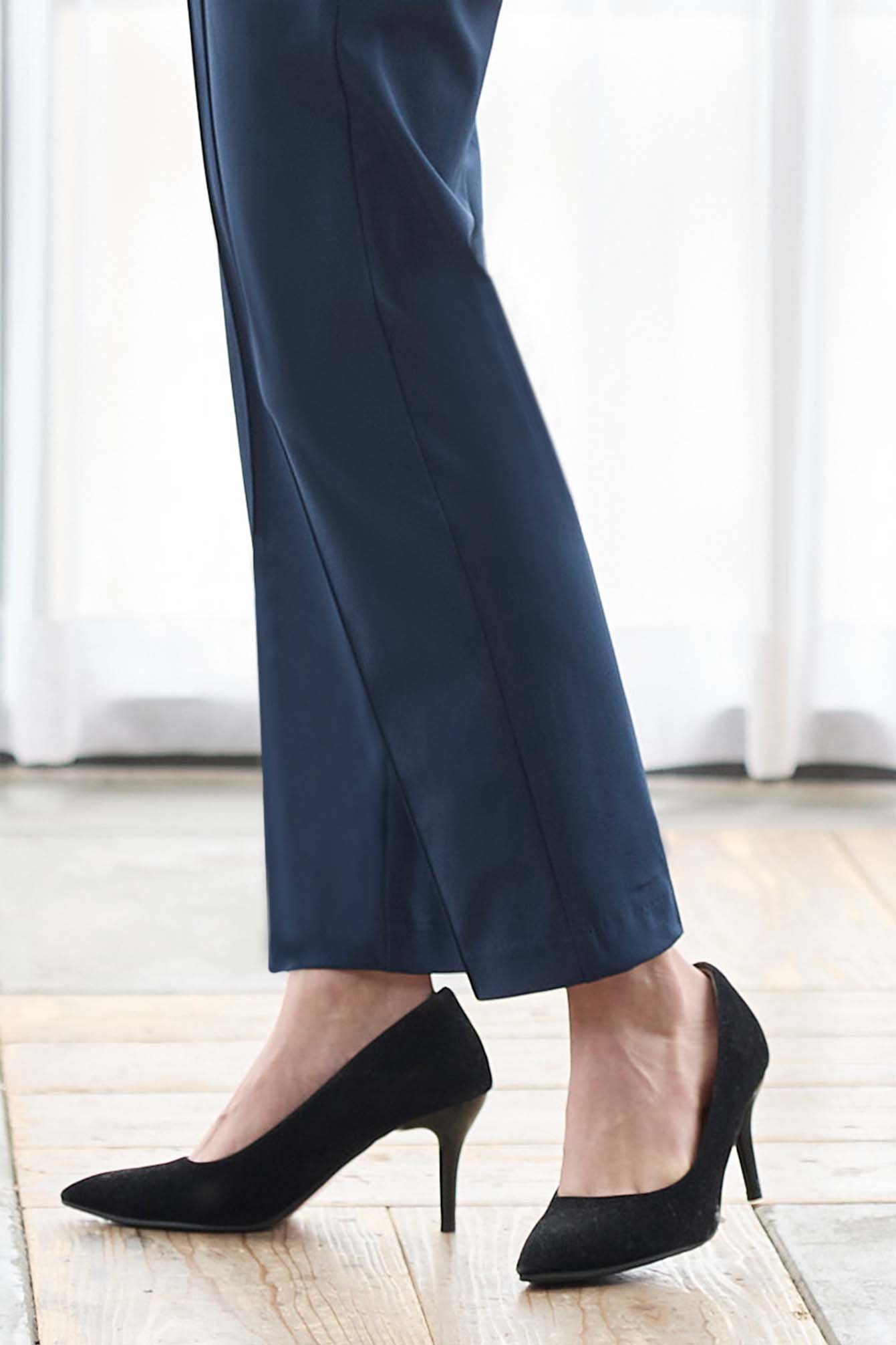 【おまとめ割 対象】サーラドライ 吸水速乾 接触冷感 イージースラックス テーパード