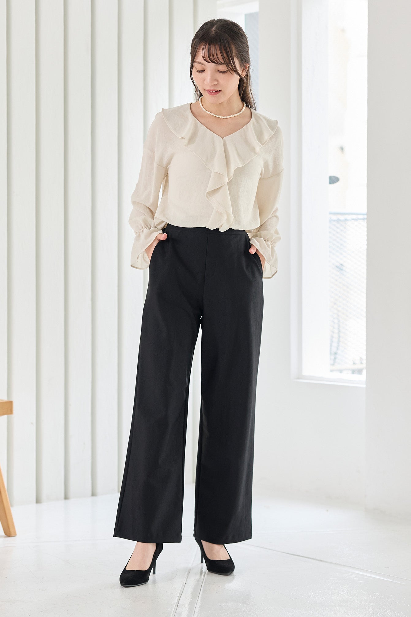 エアシルキー  ワイドストレート