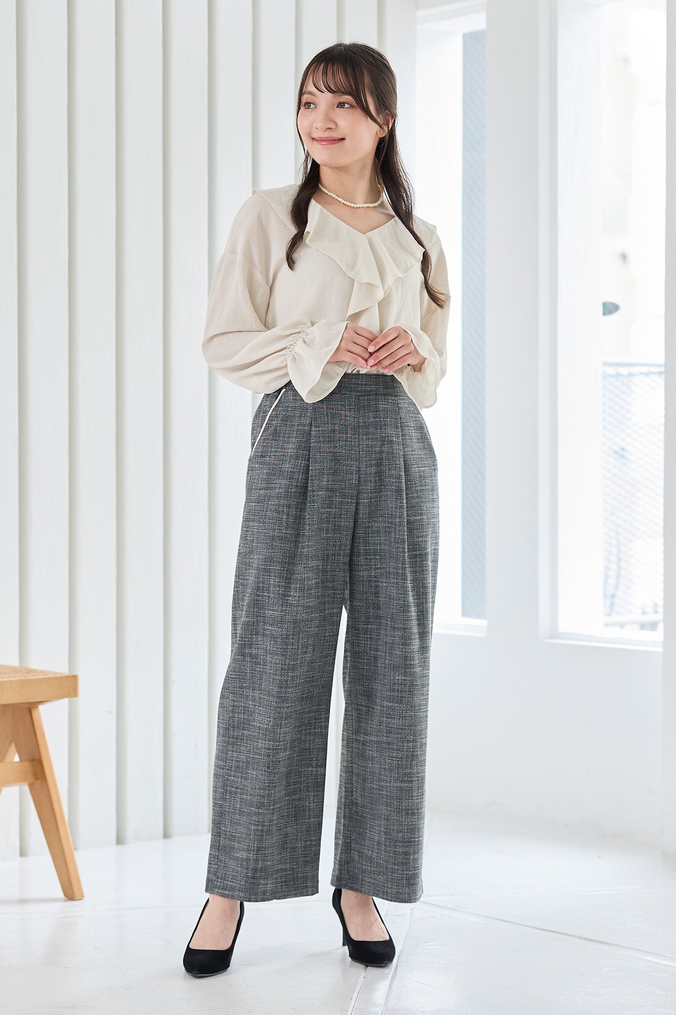 【SALE】スラブ調ポケットパイピング ワイド