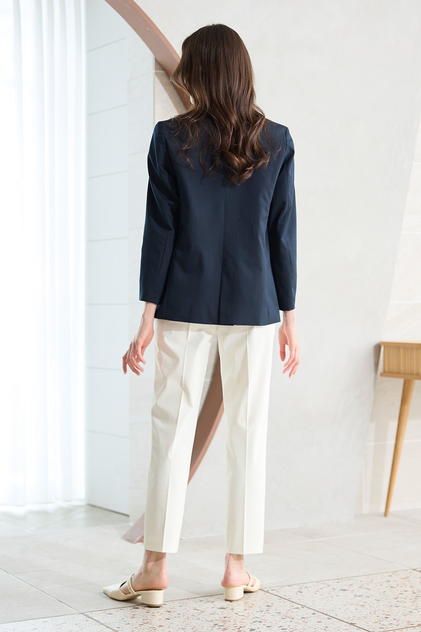 【おまとめ割 対象】サーラドライ 吸水速乾 接触冷感 イージースラックス テーパード