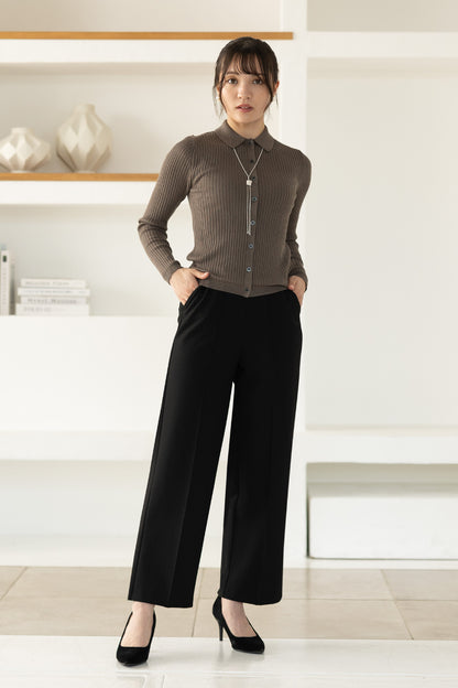 ウーリッチウォーム 吸湿発熱 イージースラックスワイド