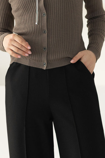 ウーリッチウォーム 吸湿発熱 イージースラックスワイド